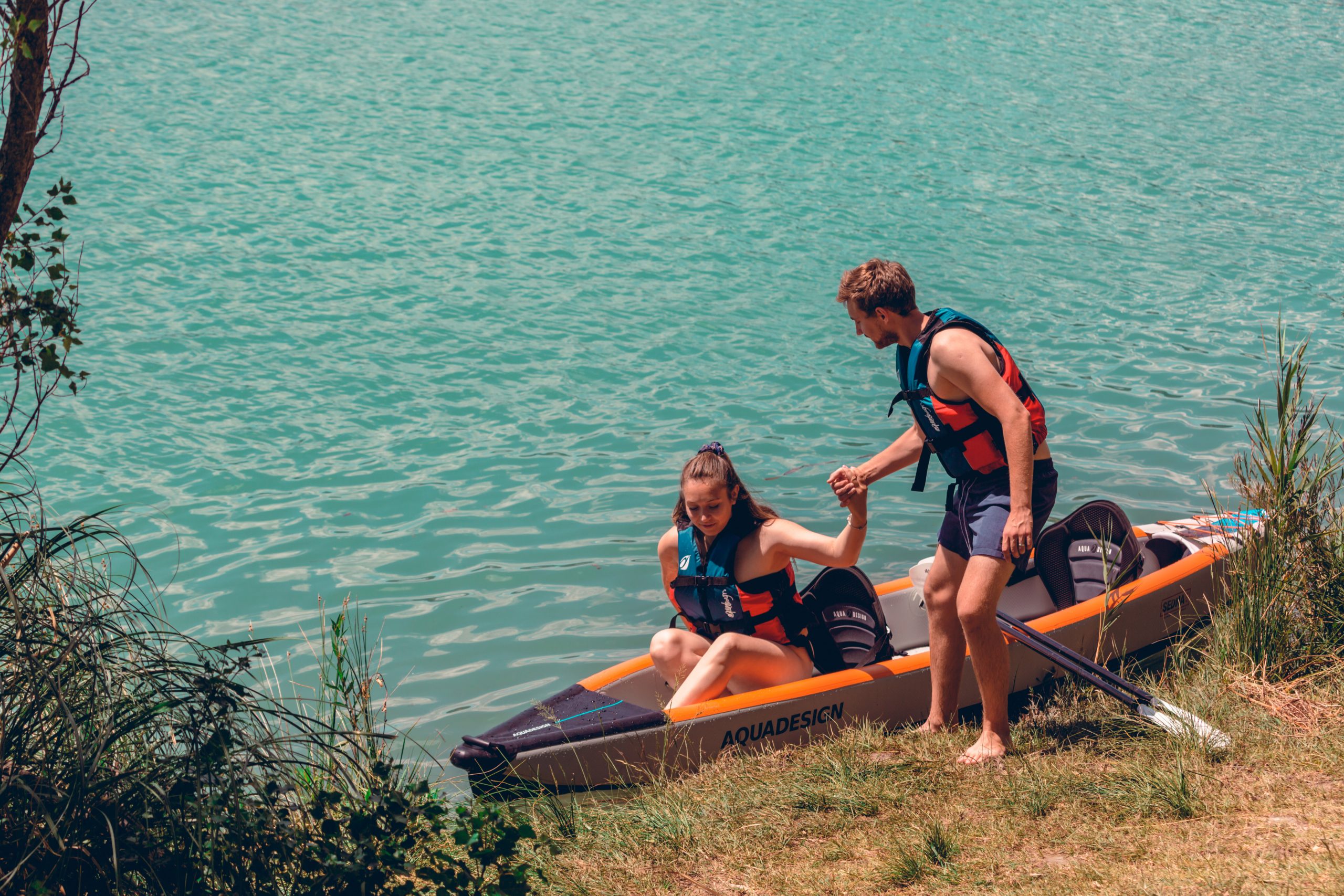 Kajak dwuosobowy Sedna 415 pneumatyczny - obrazek 8