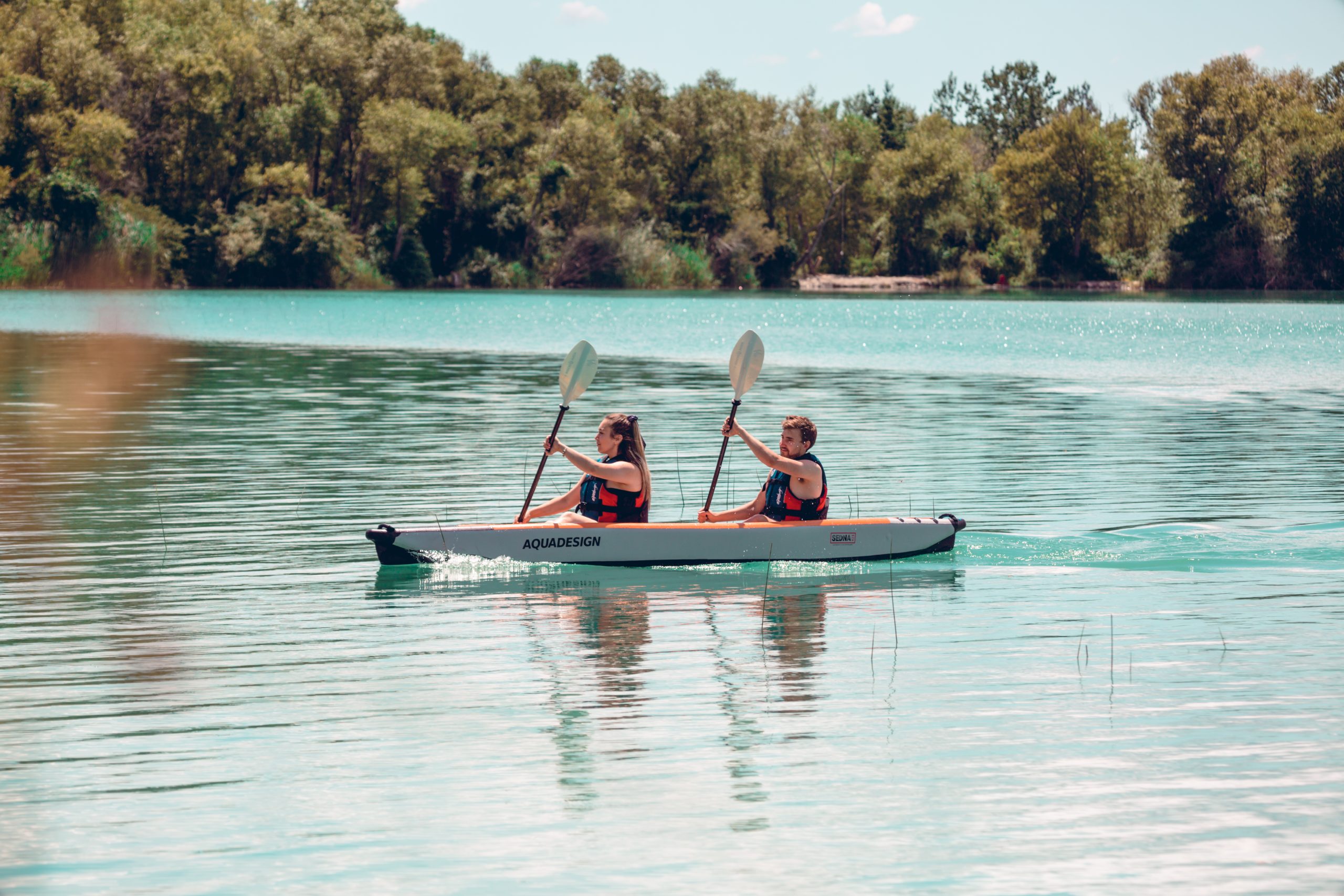 Kajak dwuosobowy Sedna 415 pneumatyczny - obrazek 6