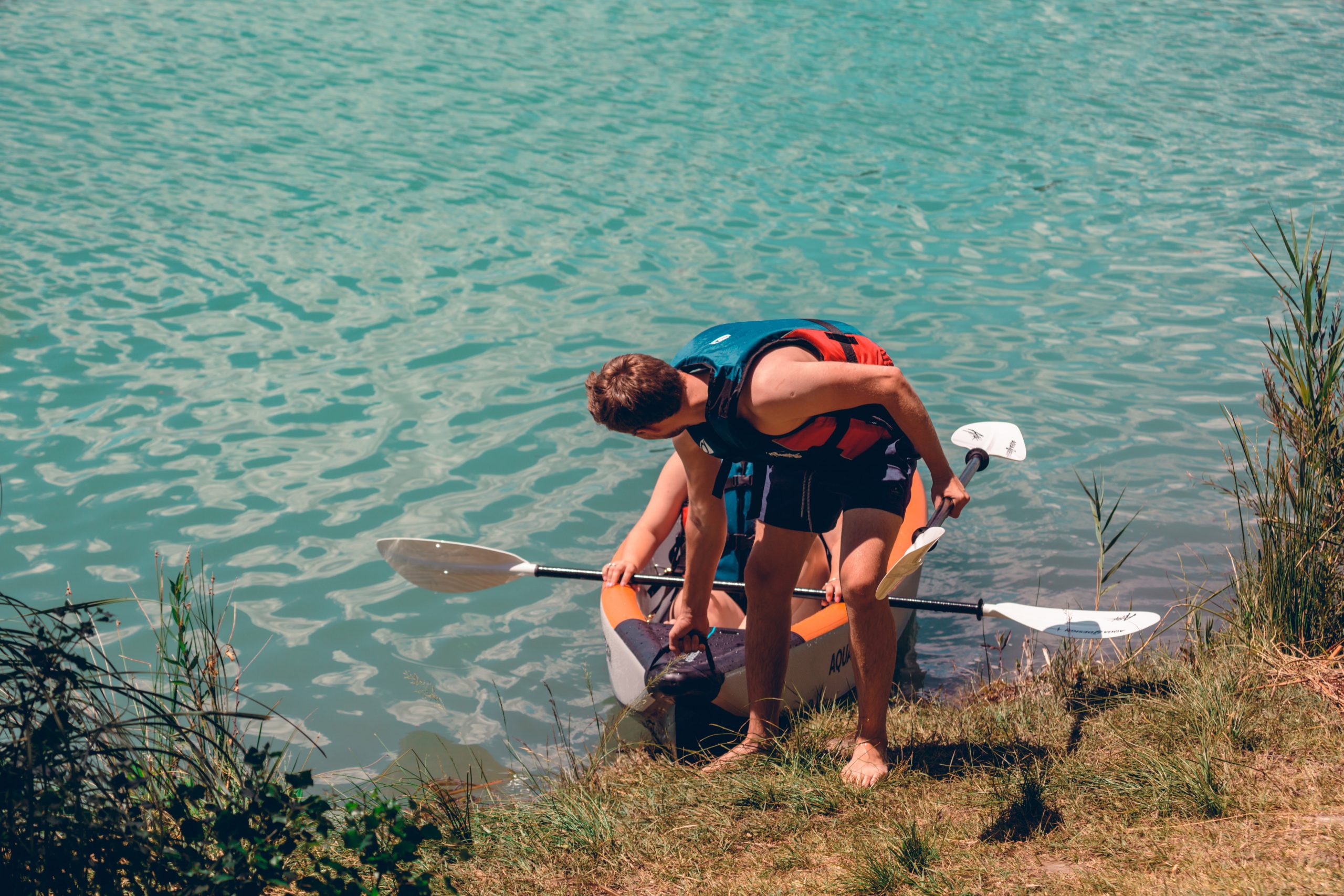 Kajak dwuosobowy Sedna 415 pneumatyczny - obrazek 7